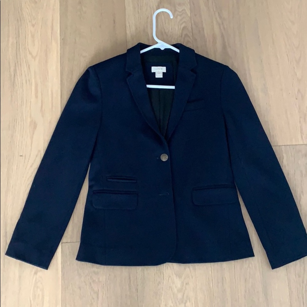J Crew navy blazer